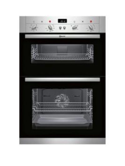 Neff Classic Collection 2 60Cm U12S52N3Gb Built In Double Oven - Stainless Steel
